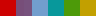 Range of standard colors